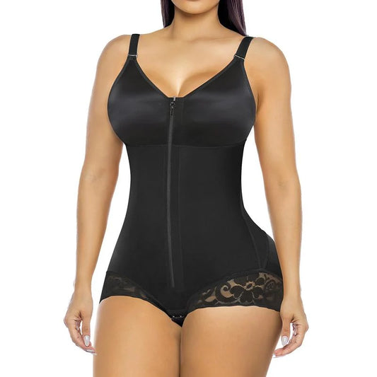 FAJAS COLOMBIANAS | KURZE SHAPEWEAR FÜR SCHMALE TAILLE | PO-LIFTING-EFFEKT | MIT REIßVERSCHLUSS