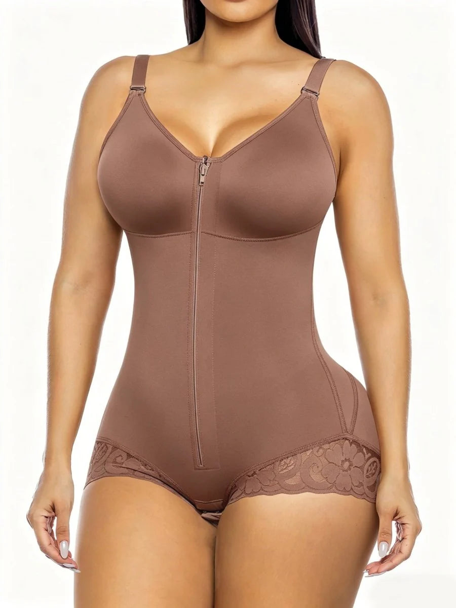 FAJAS COLOMBIANAS | KURZE SHAPEWEAR FÜR SCHMALE TAILLE | PO-LIFTING-EFFEKT | MIT REIßVERSCHLUSS